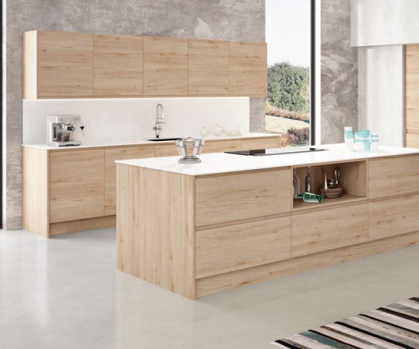 cocina-con-isla-de-madera